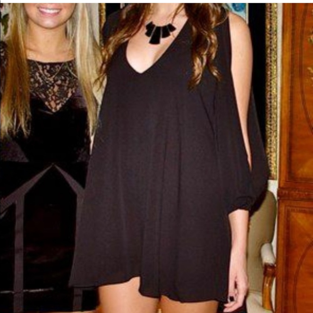 Lovers + Friends Split sleeve shirt dress - Picture 4 of 9